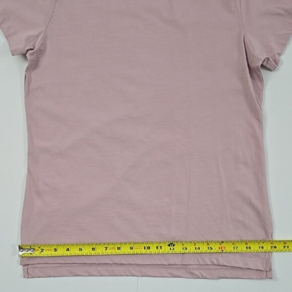 Bench Women's 3 New Crew Neck Short Sleeves Cotton Tees Pink Burgundy Grey Sz M - Picture 16 of 16